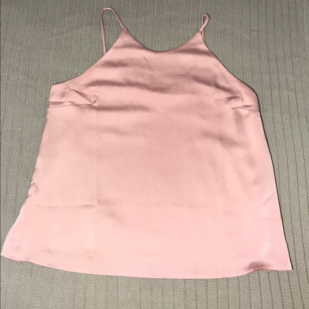 NWOT Sleeveless Mauve Tank Top Size S